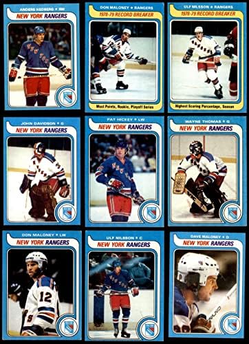 1979-80 Topps New York Rangers Takım Setine Yakın New York Rangers-Hokey (Set) VG + Rangers-Hokey