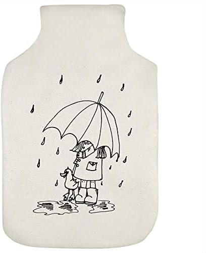 Azeeda 'Şemsiyeli Kişi' Sıcak Su Şişesi Kapağı (HW00026704)