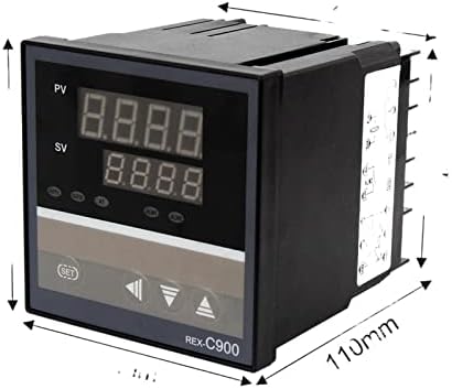UİNE PID RKC Dijital Akıllı Endüstriyel sıcaklık kontrol cihazı 220 V Röle REX-C100-C400-C700-C900 Termostat SSR Röle