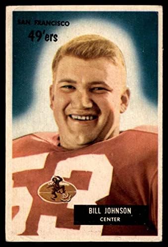 1955 Okçu 46 Billy Johnson San Francisco 49ers (Futbol Kartı) VG 49ers Genişleticisi