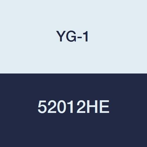 YG-1 52012HE HSS End Mill, 4 Flüt, Minyatür, Saplama Uzunluğu, Çift, TiAlN-Extreme Finish, 2 Uzunluk, 7/64