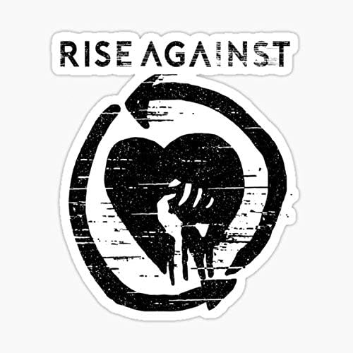 Vintage Retro Rise Against's Heartfist Müzisyen Efsaneleri Hediyeler Sticker-Sticker Grafik-Otomatik, Duvar, Dizüstü