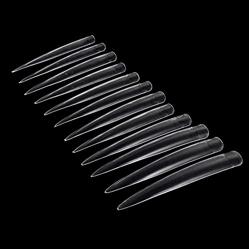 genenic Yarım Kapak Sahte İpucu DIY Nail Art Ekstra Uzun Çivi Stiletto Tırnak Araçları Manikür Kaynağı UV Jel Tırnak