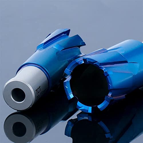 Halka şeklindeki Weldon Shank Manyetik İçi Boş Matkap Ucu Mavi Metal Karbür Delik Testere Kesici Matkap 1 Adet (Renk