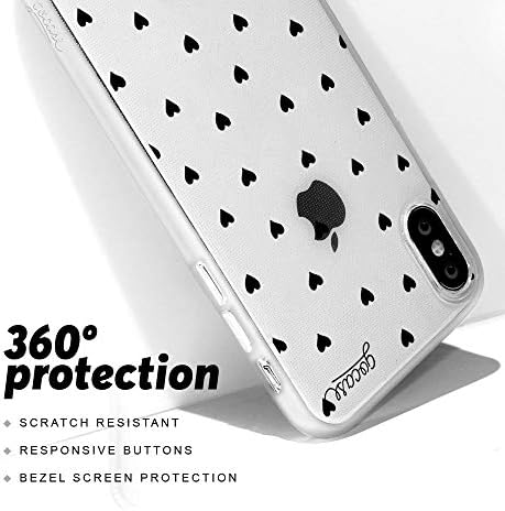 Gocase Gündüz ve Gece Kılıfı iPhone 5 / 5S / SE ile uyumlu Şeffaf Baskılı Silikon Şeffaf TPU Koruyucu Kılıf Çizilmeye