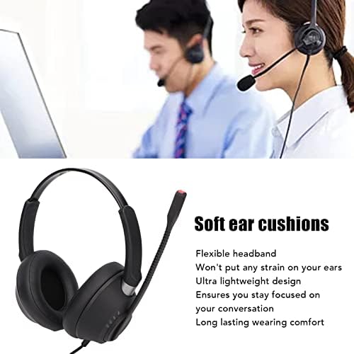 Müşteri Hizmetleri Kulaklıkları, ABS Siyah Telefon Kulaklığı, Fiş ve