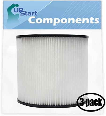 Başlangıç Pil 3-Pack Değiştirme Shop-Vac QPL650 Vakum kartuş filtre ile Uyumlu Shop-Vac 90304 kartuş filtre
