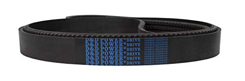 D & D PowerDrive R3VX1000-5 Bantlı Dişli V Kayışı, Lastik, 1 Bant