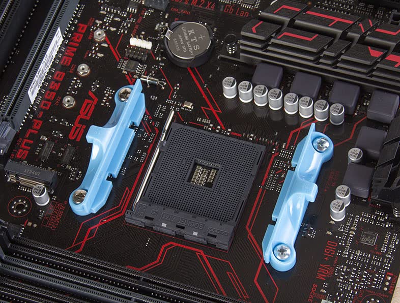 YEGAFE Montaj Braketi arkalık Plaka AMD Soket AM4 CPU Fan Soğutucu Soğutucu Radyatör ve 1 Şube Şırınga Termal Gres