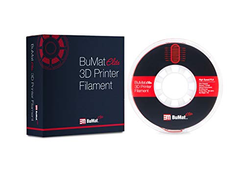 BUMAT Elite Yüksek Hızlı PLA 3D Yazıcı Filament, 1.75 mm (Bordo), 1 kg Makara (2.2 lbs), Garantili Taze, Boyutsal