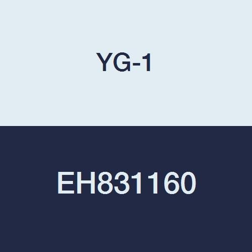 YG-1 EH831160 Carbide Jet-Power End Mill, Çok Flüt, Uzun Uzunluk, İnce Adımlı Kaba İşleme, 92 mm Uzunluk, 16,0 mm