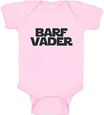 Güney Sisters Barf Vader Bebek Giysileri Romper Erkek ya da Kız Parodi ve Darth V Fan