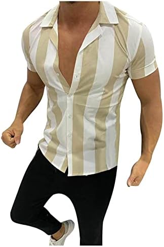Bmısegm Yaz Iş Gömlek Erkekler ıçin Baskılı Kısa Gevşek Erkek Kollu Gömlek Renkli Ekleme Moda Uzun Kollu Rahat