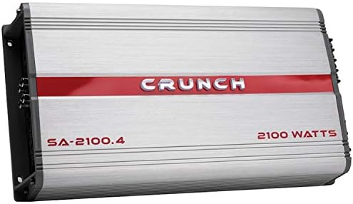 Crunch SA-2100.4 Smash Serisi 2.100 Watt 4 Kanallı AB Sınıfı Amfi