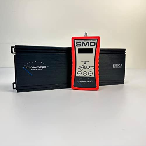 D'AMORE Mono Subwoofer Amplifikatör, 1500 Watt Amp, 1 Ohm Kararlı, Temiz D Teknolojisi ve MOSFET Güç Kaynağı, Subwoofer