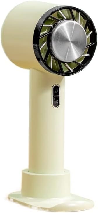 Taşınabilir El Fan Yarıiletken Soğutma Soğutma 2200 mAh Pil USB Şarj Edilebilir Mini el fanı Hava Soğutucu Açık (Renk: