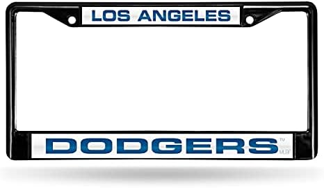 Rıco Industries Los Angeles Dodgers Siyah Lazer Krom Çerçeve