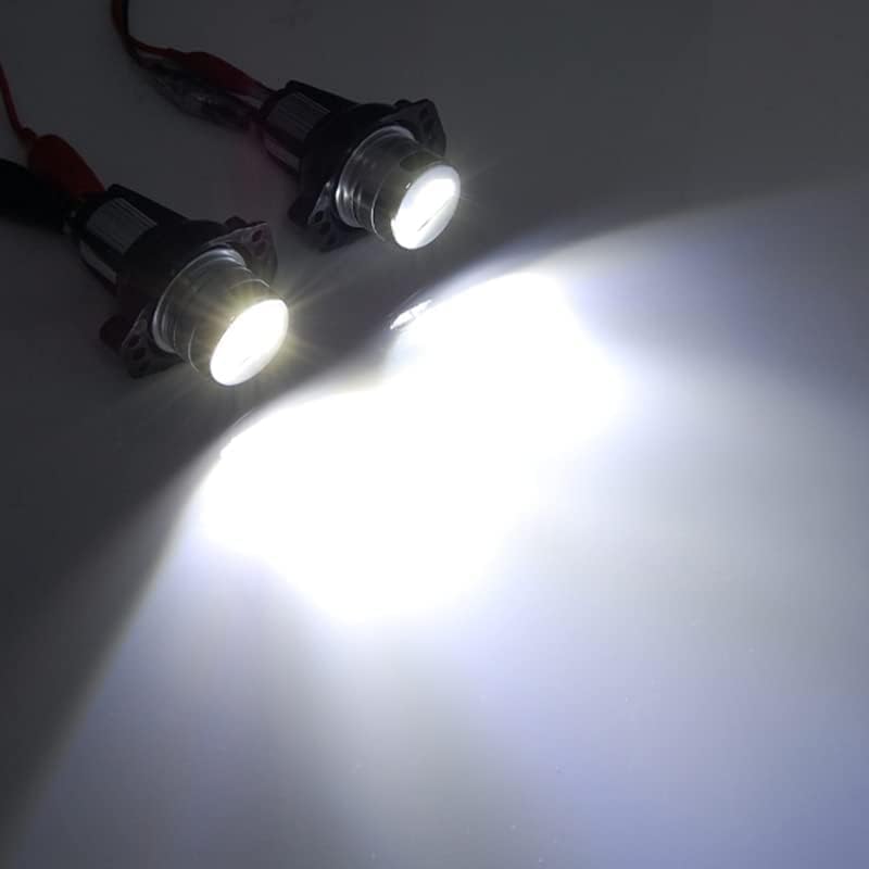MCHUN LED 6 W melek gözü LED ışık halkası Işaretleyici ışık 6000 K Beyaz ile uyumlu BMW E90 E91 2005-2008 3 Serisi