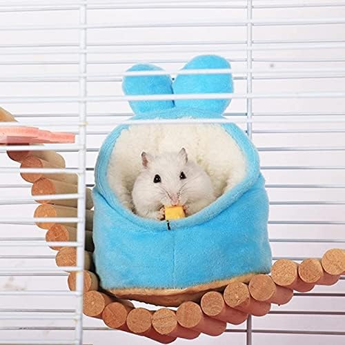 DHDM Hamster Evi Kobay Aksesuarları Hamster Pamuk Ev Küçük Hayvan Yuva Kış Sıcak Gine (Renk: C)