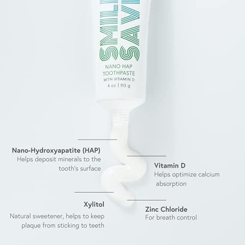 Smile Saver Nano-Hidroksiapatit ve D Vitamini Florür İçermeyen Diş Macunu