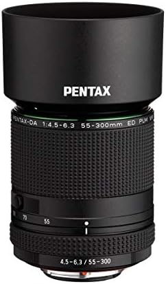 Pentax K-3 Mark III APS-C Formatlı DSLR Kamera Siyah HD DA 55-300mm f/4.5-6.3 ED PLM WR YENİDEN Telefoto zoom objektifi