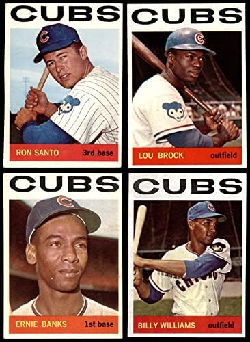 1964 Topps Chicago Cubs Takım Seti Chicago Cubs (Set) NM Cubs