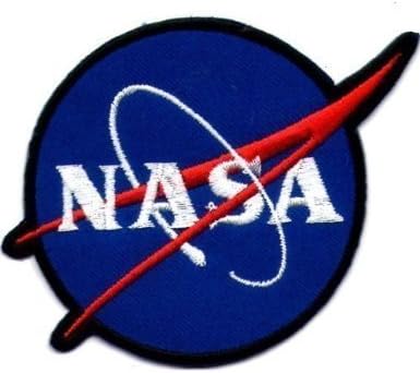 NASA Uzay Mavi Mekik Aplikler Şapka Kap Polo Sırt Çantası Giyim Ceket Gömlek DIY İşlemeli Demir On / Yama Dikmek 3