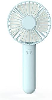 WSJQB el fanı Taşınabilir, Mini El Fan ile USB şarj edilebilir pil, 3 Hız Kişisel Masa Fanı, 1200 mAh şarj edilebilir