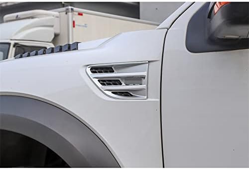 Ford için Fit F150 2009-2014 ABS Ön Yan Çamurluk Hava Firar Çıkışı Paneli Kapak Dekoratif Trim Dış Araba Aksesuarları