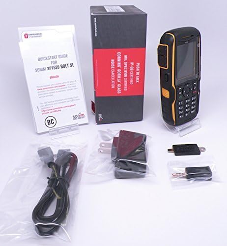 Sonim XP1520 BOLT SL Ultra Sağlam IP - 68 Askeri SPEC-810G Sertifikalı Cep Telefonu Taşıyıcısı AT&T'ye Kilitlendi