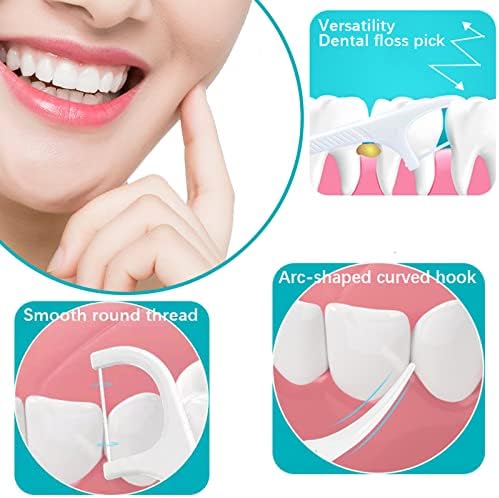 Diş diş ipi Dağıtıcı 98 Yüksek Tokluk Yetişkin Diş İpi Çubukları, Taşınabilir diş ipi Dağıtıcı Diş Temizleme Daha