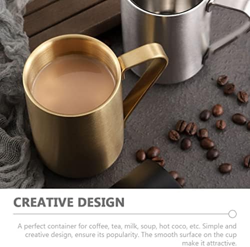 Veemoon Espresso Kahve Fincanı Paslanmaz Çelik Kahve Kupaları Çift Duvarlı Makineler Kırılmaz çay bardağı Kırılmaz