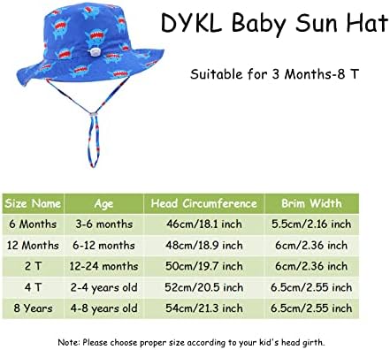 Yaz Bebek güneş şapkası UPF 50 + Güneş Koruma Ayarlanabilir Erkek Bebek plaj şapkası Geniş Ağızlı Yürümeye Başlayan