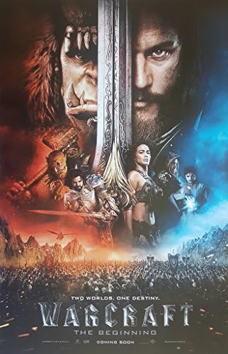 Warcraft Başlangıcı iki dünya. Bir Kader.11 x 17 Afiş/Lito