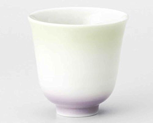 Derecelendirme Mor 3.1 inç 5 Set Japon Çay Bardağı Beyaz porselen japonya'da Yapılan