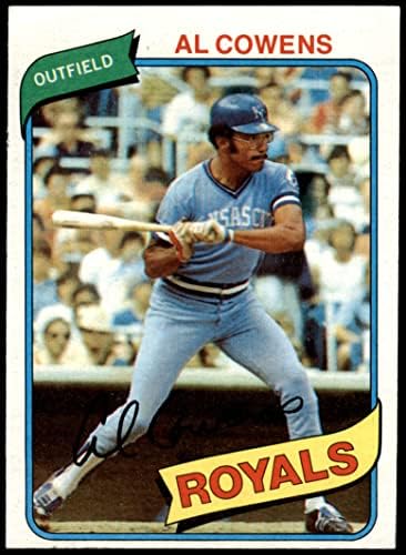 1980 Topps 330 Al Cowens Kansas City Royals (Beyzbol Kartı) ESKİ / MT Royals