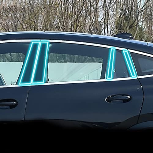 GZGZ Araba Dış Araba Pencere Ayağı Anti-Scratch TPU koruyucu film ,BMW için G06 X6 2019-2022