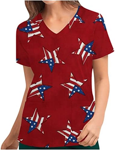 Bluz Tshirt Kadın Yaz Sonbahar 2023 Giyim Moda Kısa Kollu V Boyun Grafik İş Fırçalama T Shirt WG WG