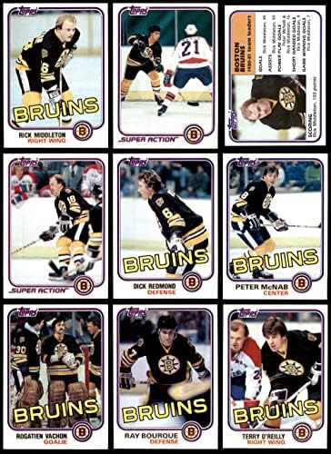 1981-82 Topps Boston Bruins Takım Seti Boston Bruins (Set) NM / MT Bruins