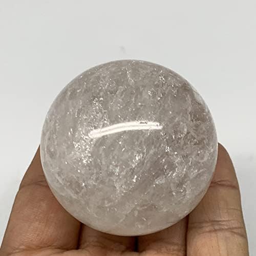 155.9 g, 1.9 (48mm) Doğal Kuvars Küre Kristal Taş Topu Brezilya, Ev Dekor, Koleksiyon, B22236