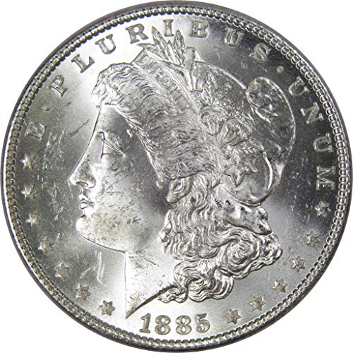 1885 Morgan Dolar BU Seçim Dolaşımsız Nane Devlet 90 % Gümüş $1 ABD Sikke