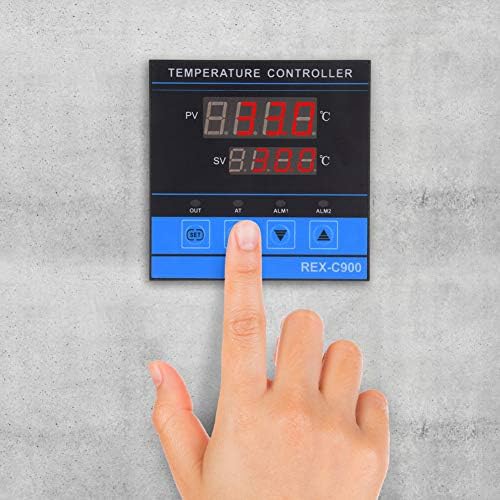 Sıcaklık Kontrol Cihazı, Dayanıklı 0-400 ℃ Akıllı sıcaklık Kontrol cihazı PID sıcaklık kontrol cihazı, Kapalı Dış
