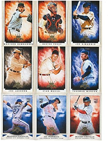 2015 Diamond Kings Serisi MLB Beyzbol Komple Nane Babe Ruth, Roberto Clemente, Mike Trout ve Komple M (Nane)dahil
