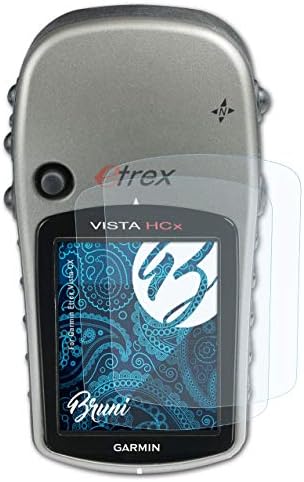 Bruni Ekran Koruyucu ile Uyumlu Garmin Etrex Vista CX Koruyucu Film, Kristal Berraklığında koruyucu film (2X)