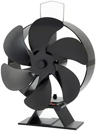 N / A baca fanı 6 bıçaklı şömine fanları Enerji tasarruflu fırın gerekli fırın ısı ile çalışan sessiz