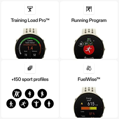 Polar Vantage M2-Gelişmiş Çoklu Spor Akıllı Saat - Entegre GPS, Bilek Tabanlı Kalp Monitörü Günlük Egzersizler-Uyku