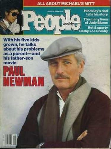 Paul Newman Michael Jackson Judy Blume 1984 İnsanlar Dergisi