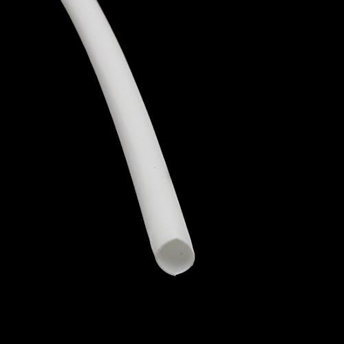 Aexit 1M Uzunluk Elektrikli ekipman 2mm İç Çap Poliolefin Yalıtım Daralan Tüp Wrap Beyaz