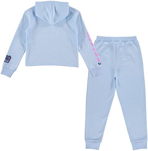 Disney Lilo & Stitch Giyim Seti, Sweatshirt Kapüşonlu ve Jogger, 2 Parça Kıyafet Seti - 4-16 Beden Kızlar